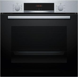Bosch Serie 4, Horno Empotrado, 60 X 60 Cm, Acero Inoxidable, Hba514bs3
