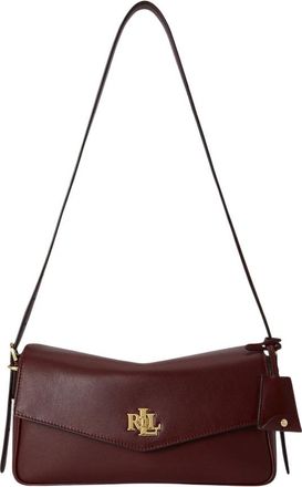 Ralph Lauren Farrah Soft Schoudertas - Dames - Schoudertassen - Rood - ONE Size - Leer - Tassen