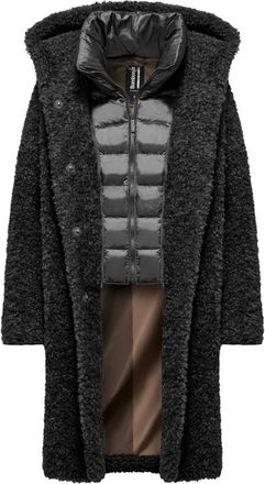 Bomboogie Mujer, Abrigos, Negro, Talla: XS