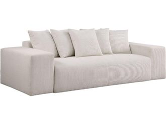 Habitat & Jardin Sof&aacute; beige 281 x 122 x 76 cm