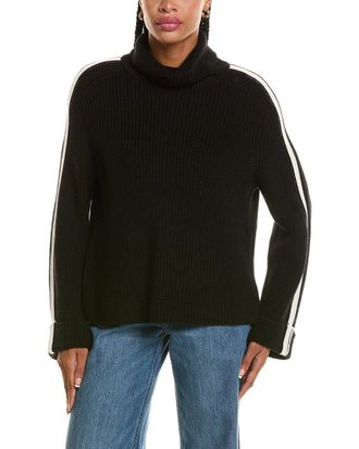 525 america Chunky Turtleneck Stripe Pullover