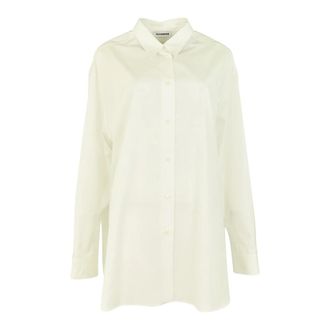 Jil Sander Hemden - Dames - Blouses & Shirts - Wit - Maat: 3XL