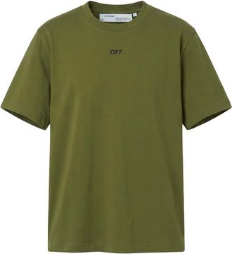 Off-white Hombre, Camisetas, Verde, Talla: XL
