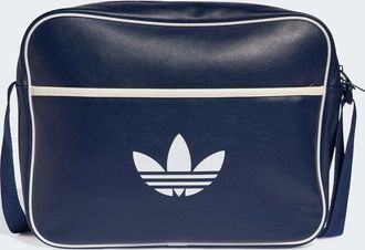 adidas Originals Airliner - Borsa indaco notte/bianco-Blu