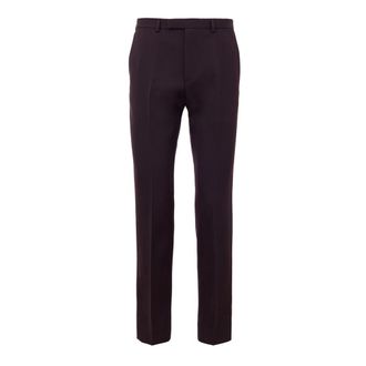 Gucci Bordeaux Wool Dress Mens Pants
