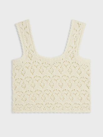 Celine Top in cotone crochet