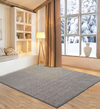 My Home Wollteppich »Karchau« rechteckig 13 mm Höhe Handweb Teppich, meliert, reine Wolle, handgewebt, brilliante Farben