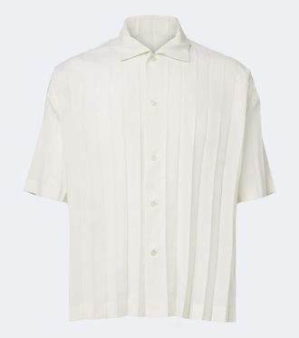 Homme Pliss&eacute; Issey Miyake Homme Pliss&eacute; Issey Miyake Edge pleated shirt
