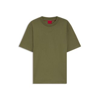 HUGO BOSS Relaxed-fit cotton-jersey T-shirt with logo print