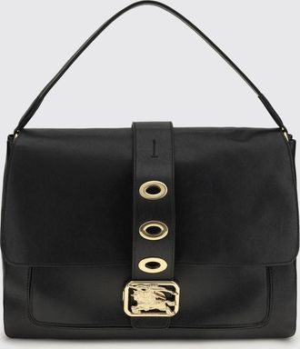 Burberry Borsa Rider in pelle di agnello con logo EKD Burberry