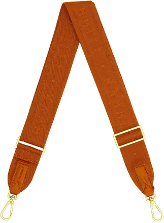 Hammitt Hammitt Webbing Crossbody Strap Candlelight Orange Brushed Gold