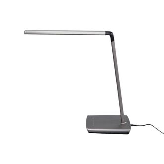 Lindby Lindby L&aacute;mpara De Mesa Led kuno En Gris Pl&aacute;stico
