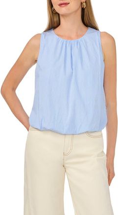 Vince Camuto Stripe Sleeveless Top in Dusk Blue at Nordstrom Rack, Size X-Large