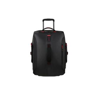 Samsonite Tassen, unisex, Zwart, S, Polyester, Paradiver Light Cabin Rolltas Rugzak