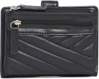 Mundi Campbell Quilted Leather Wallet in Black at Nordstrom Rack