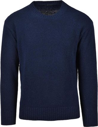 BATURO Multicolor Cotton-Blend Knit Sweater