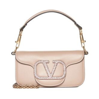 Valentino Garavani Dames, Tassen, Roze, Maat: ONE Size Leer