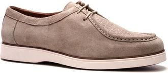 Carlos By Carlos Santana Morrison Moc Shoe in Earth Grey Suede at Nordstrom, Size 10.5