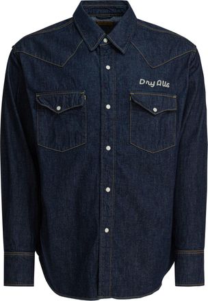 Human Made Western Shirts Blu-Uomo