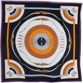 Hermès Hermes Arcs en Ciel zijden sjaal