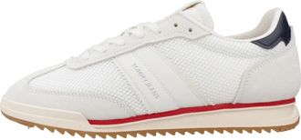 Tommy Jeans Laag Profiel Runner Sneakers - Dames - Sneakers - Wit - 39 EU - Schoenen