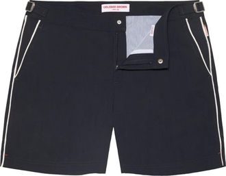 Orlebar Brown Bulldog zwembroek met afwerking - Blauw