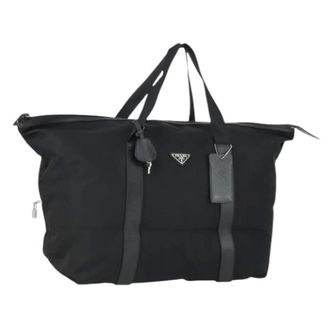 Prada Borsa Weekend in Nylon Pre-owned - - Pre-owned - Donna - Nero - ONE SIZE