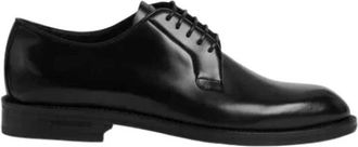 Dsquared2 Leren Derby Geklede Schoenen - Heren - Nette schoenen - Zwart - 40 EU - Leer - Schoenen