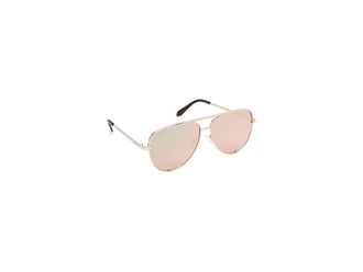 Quay High Key Fashion Sunglasses Gold/Gold, Metal Frames/Polycarbonate