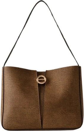 Borbonese Mujer, Bolsos, Marrón, Talla: ONE Size