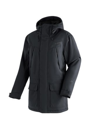 Maier Sports Outdoorjacke MAIER SPORTS Olle, Herren, Gr. 50, schwarz, 100% Polyester, Jacken Outdoorjacke, warme Herren-Jacke f&uuml;r Wandertouren und Freizeit