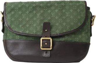 Louis Vuitton Pre-owned Fabric louis-vuitton-bags - Dames - Vintage Schoudertas - Groen - ONE Size - Vintage