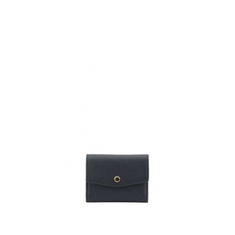 Pourchet Accessoires, Dames, Blauw, ONE Size, Leer, Petit Porte-monnaie