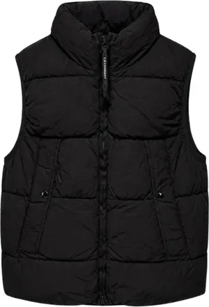 C.P. Company Chrome-R Padded Vest - - Jackets - Uomo - Nero - M
