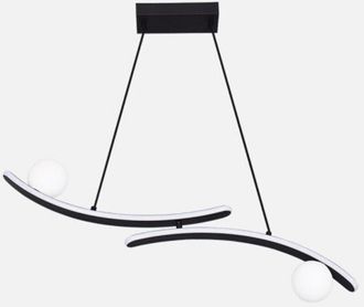 Fabrilamp L&aacute;mpara De Techo Fermoselle Negro Led