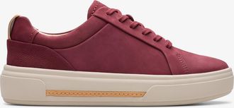 Clarks Malva Wandeling Burgundy Schoenen