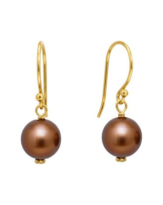 Liv Oliver 14K 10Mm Pearl Earrings