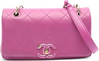 Chanel 2020-2021 small Flap shoulder bag - Pink