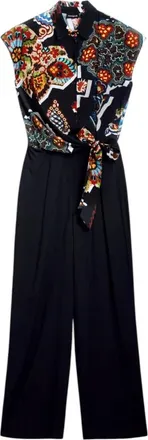 Desigual Jumpsuits & Playsuits, Dames, Veelkleurig, S, Viscose Damespak Collectie