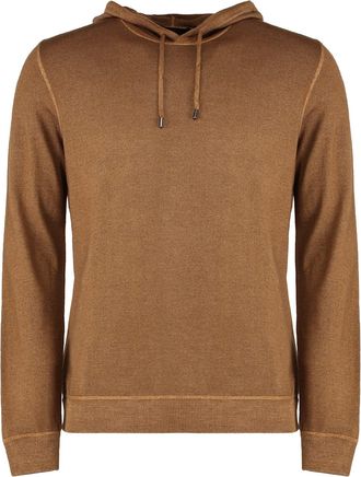 Moorer Zane Knitted Hoodie