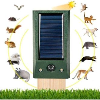 OEM Repellente Per Animali A Ultrasuoni, Dispositivo Repellente Per Conigli Ad Energia Solare, Repellente Solare Per Animali Che Respinge Efficacemente Ce