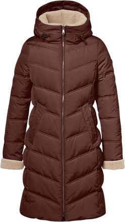 Reset Lor&egrave;n Jas - Dames - Mantels - Bruin - Maat: 2XL Fleece