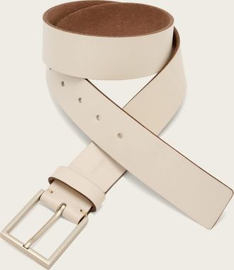 AllSaints Leather Etta Leather Belt, Size: XS