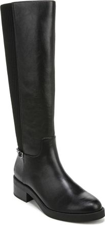Life Stride Womens Lifestride Bristol Boots Black Faux Leather Knee High HTAT276