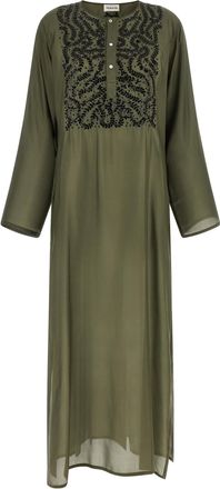 P.A.R.O.S.H. P. A.R. O.S. H. Silk Long Womens Dress