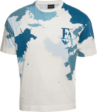 Emporio Armani T-shirt con stampa - Bianco