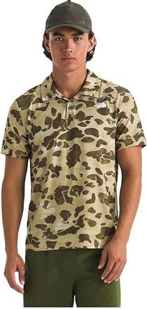 The North Face Adventure Polo Printed Mens Clothing Cedar Heritage Print : 2XL, Elastane/Polyester