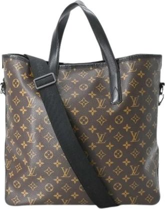 Louis Vuitton Pre-owned Monogram Macassar Tote Bag - Dames - Vintage Shopper - Bruin - ONE Size - Vintage
