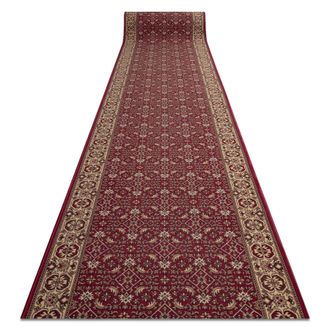 RugsX Rugsx - Alfombra De Pasillo Con Refuerzo De Goma Bidjar Burdeos 100cm Red 100x1350 Cm