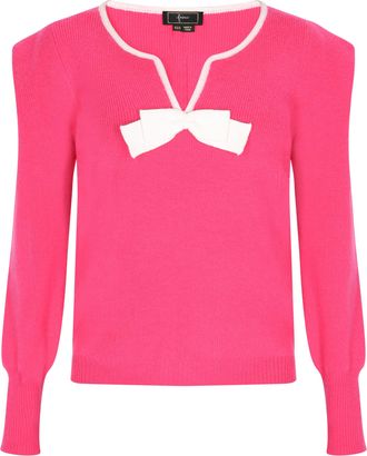 Faina Jumper Dames roze wit
